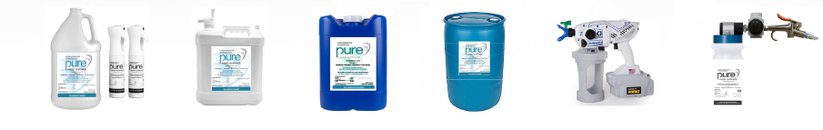 Pure HS Sizes and Dispensers